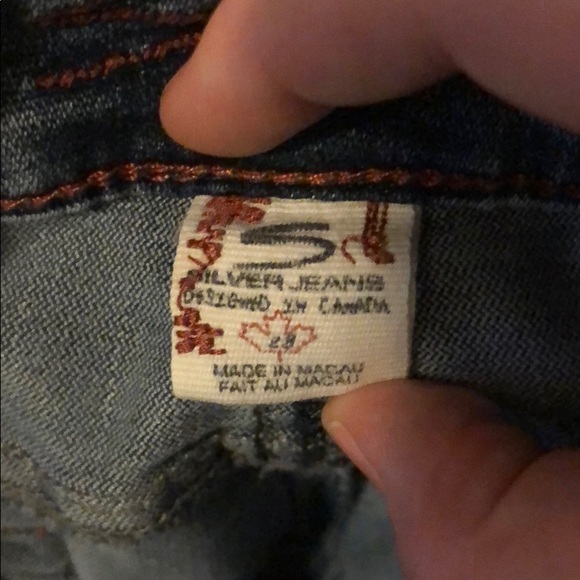 Silver jeans size 28 - Picture 5 of 5